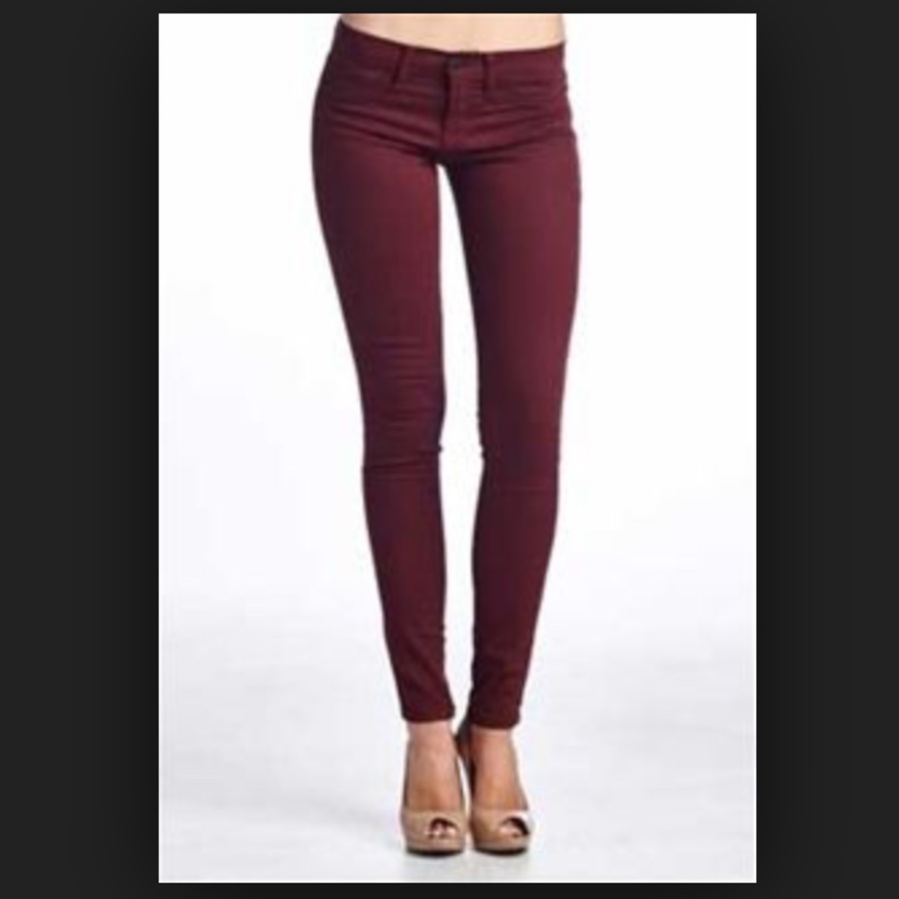 NWOT Flying Monkey Maroon Jeans
